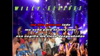 MI NEGRITA Y LA CALENTURA GRUPO NICHE KARAOKE [upl. by Zacek655]