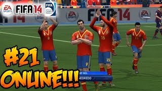 FIFA 14 ONLINE  Partido de Temporada 21  España Vs Barcelona [upl. by Oiratnom303]