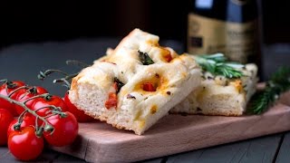 Raneens Table Focaccia Bread خبز الفوكاتشيا [upl. by Ennyleuqcaj954]