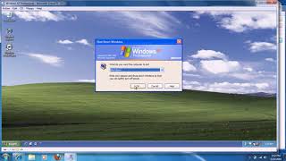 Microsoft Windows XP Pro Close down [upl. by Taam895]