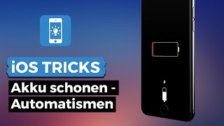 iPhone Akku schonen  Automatismen ausschalten  iPhoneTricksde [upl. by Wilkey]