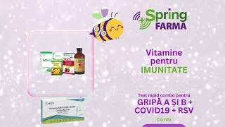 Scapă de răceală la prețuri mici  springfarmacom [upl. by Devad469]