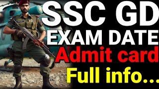 SSC GD constable Kerala exam date and admit card വന്നു 🔥 SSC GD constable KKR admit card malayalam [upl. by Opiuuk]