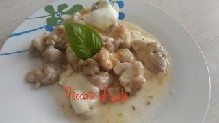 Bocconcini di pollo alla pizzaiola [upl. by Erminna]