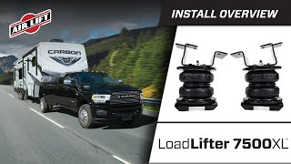 Air Lift Install 2019  2024 Dodge RAM 3500  LoadLifter 7500 XL [upl. by Denton]