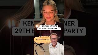 Here’s how Kendall Jenner celebrated her 29th birthday party shorts kendalljenner [upl. by Dasteel]