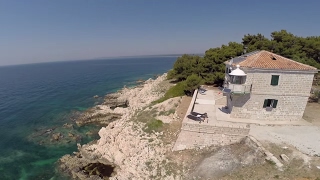 🔵 Lighthouse in Istria for rent  Crna punta  Croatia Holliday [upl. by Lennej736]