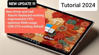 Installing Windows Dualboot Xiaomi Pad 5 New Metode MIUIhyperOS [upl. by Mechelle]