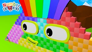 New Meta Numberblocks Cube Full Episodes 700 MILLION  Learn to Count Big Numbers [upl. by Ahsiam]