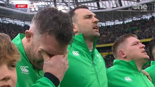 Peter OMahony in tears during Irelands Call [upl. by Short775]