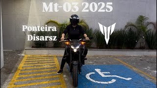 MT03 2025 Com Ponteira da Disarsz Ficou Sensacional 😻💥🏍️💨Link na descrição✌🏻 [upl. by Nileek663]