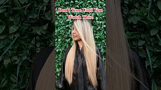 Warm Toning Secrets for Level 8 Bleached Hair hair hairdye boldhaircolor haircolor balayage [upl. by Ydnir]