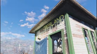 Fallout 4  Settlement builds Oberland Station [upl. by Konikow]