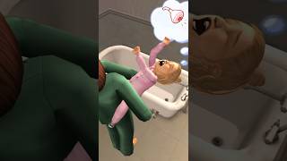 Bathing Toddler 👶🛁 shorts gaming thesims2 thesims4 sims4 sims2 [upl. by Almat]