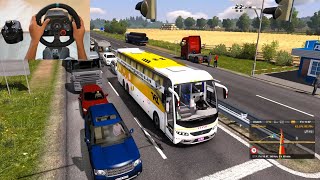 VRL bus driving 1  ETS2 indian busmod [upl. by Fennell]