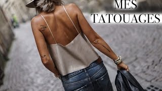 Mes tatouages  douleur prix signification [upl. by Bick593]