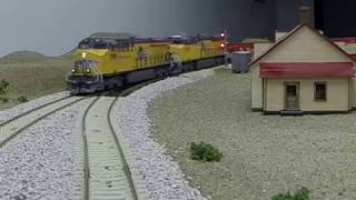 HO Tehachapi Loop Cab Ride East [upl. by Ahlgren]