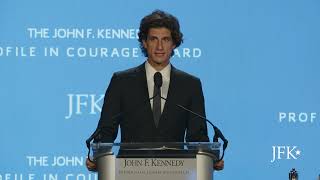 Jack Schlossberg  2023 Profile in Courage Award [upl. by Atteram]