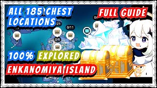 All 185 Chest In Enkanomiya  ALL CHEST ROUTE LOCATIONS  100 Exploration  Genshin Impact 24 [upl. by Morly313]