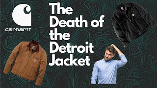 The Problem With Carhartt  The Death Of The Detroit Jacket [upl. by Zarihs]