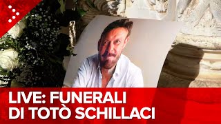 LIVE I funerali di Totò Schillaci a Palermo diretta video [upl. by Wendeline]