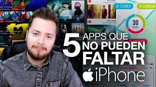 5 apps que no pueden faltar en tu iPhone [upl. by Sielen]