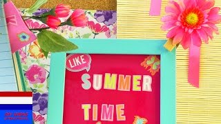 3 coole decoratieideeën voor de zomer 🌺 ideeën kamerdecoratie  summerfeeling met bloemen [upl. by Susann]