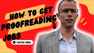 How To Get Proofreading Jobs  Online Editor Jobs Freelance Proofreading And Editing App [upl. by Pacian]