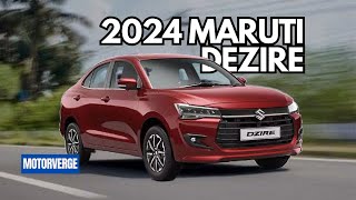 2024s BIGGEST Surprise Maruti Dzires New Features Revealed [upl. by Aketahs]