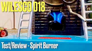 CORRECTION I meant “dihydrogen monoxide” TestingReviewing a Spirit Burner in Wilesco D18 [upl. by Ramona]