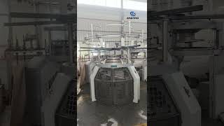 Eastino single jersey circular knitting machineeastino circularknittingmachine [upl. by Yevoc]