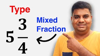 How To Write Mixed Fraction In Word   QUICKLY [upl. by Linis141]