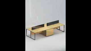 Explore Custom Made Workstation Desk Designs by Highmoon Office Furniture [upl. by Elttil]