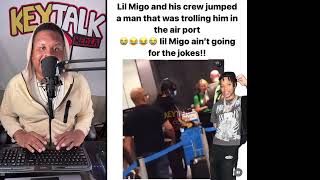 THE REVENGE of Lil Migo Man JUMPED in AiRPORT by LiL Migo amp his CREW for TROLLING him FACE to FACE [upl. by Tanberg]