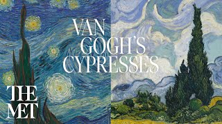 Exhibition Tour—Van Goghs Cypresses  Met Exhibitions [upl. by Nwahsyd346]