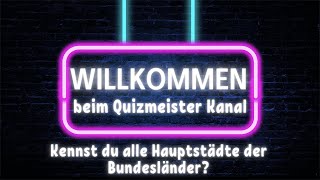 16 Bundesländer und Hauptstädte erratenDas Deutschland Quiz deutschland rätsel [upl. by Ly]