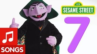 Sesame Street Number 7 Number of the Day Song [upl. by Lezley]