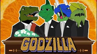 Godzilla HannaBarbera Series  Coffin Dance Meme Song Cover [upl. by Hadley]