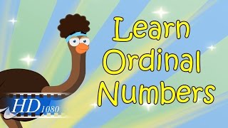 Ordinal Numbers 110 for Kids  Preschool amp Kindergarten Math  Kids Academy [upl. by Durr]