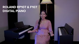 Roland RP107 amp F107 Digital Piano Terbaru Bersama Sarah Natasya [upl. by Imrots]