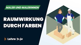 Raumwirkung durch Farben  Lehre To Go [upl. by Eadnus]