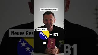 Kommst du aus Bosnien und hast ein B1 Sprachzertifikat [upl. by Ellessig]