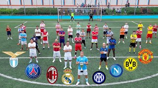 MUNDIALITO CHALLENGE con tutte le squadre di CHAMPIONS LEAGUE IL PIÙ GRANDE DITALIA [upl. by Nasia]