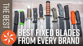 The Best Fixed Blade Knives from Every Brand in 2021 [upl. by Nahaj]