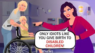 Only idiots like you give birth to disabled children [upl. by Edsel]