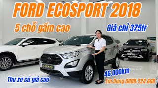 Ford Ecosport 2018 xe 5 chỗ gầm cao giá rẻThu mua ô tô cũ Tphcm và các tỉnh [upl. by Aneri]