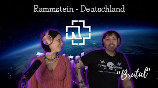 Rammstein  Deutschland Reaction  British Couple React [upl. by Annodas]