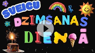 Jautrs Dzimšanas Dienas Sveiciens [upl. by Aaron]