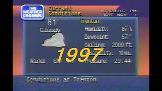 Weather Channel 1997 music mix [upl. by Lrae953]