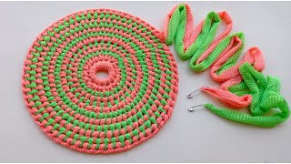 Super Beautiful Doormat Idea  Paydan Banane ka Tarika  Doormat Making At Home  Craft With Priya [upl. by Bevon220]